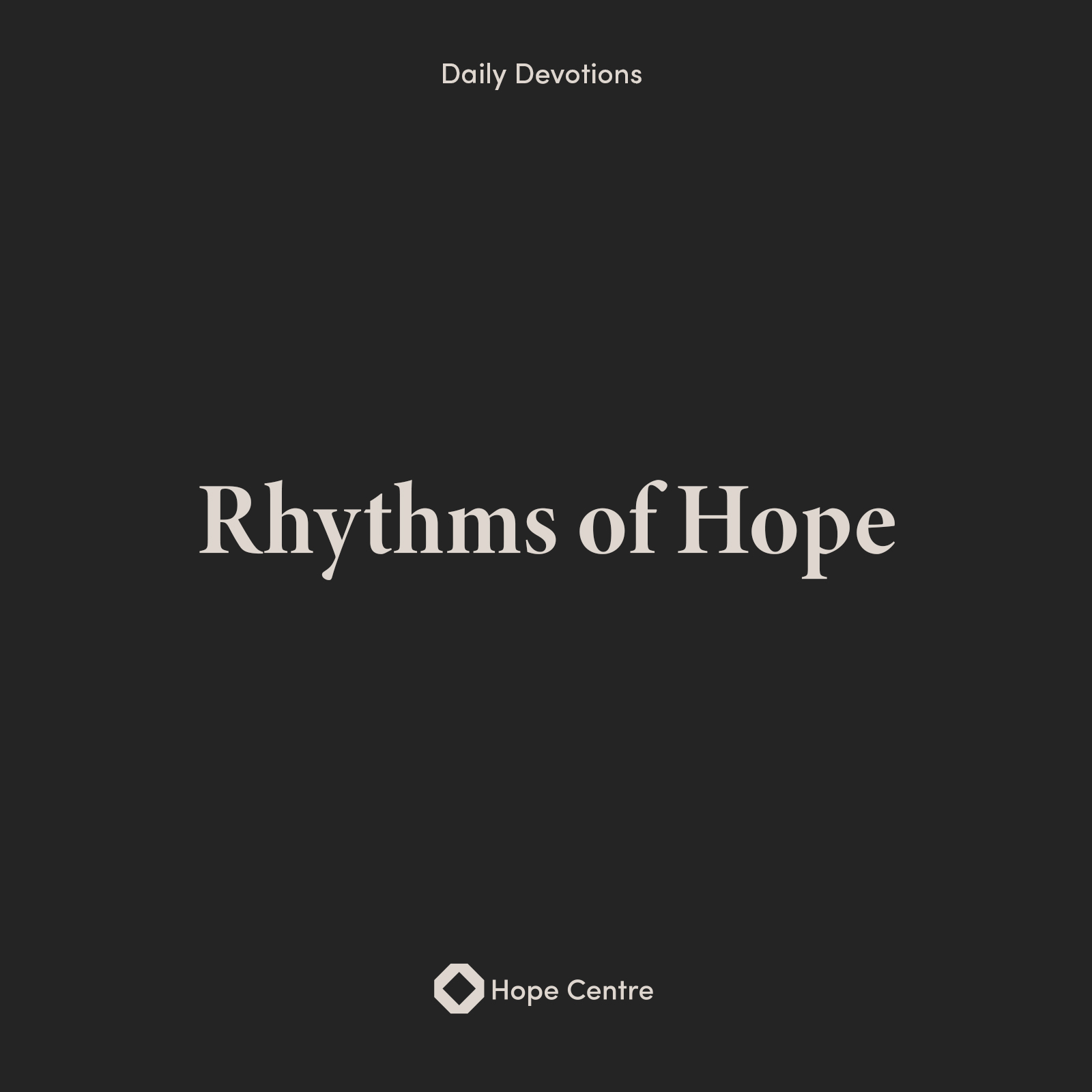 Rhythms of Hope: Look to the Future | Ross Winchester